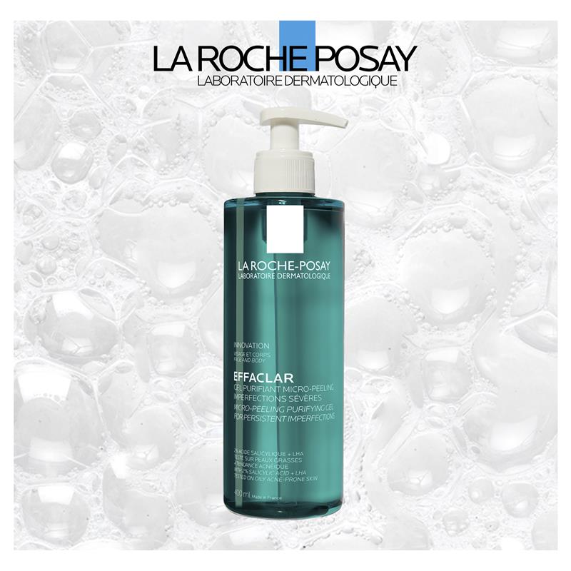 Effaclar Micro-peeling purifying gel FACE AND BODY - 400ML