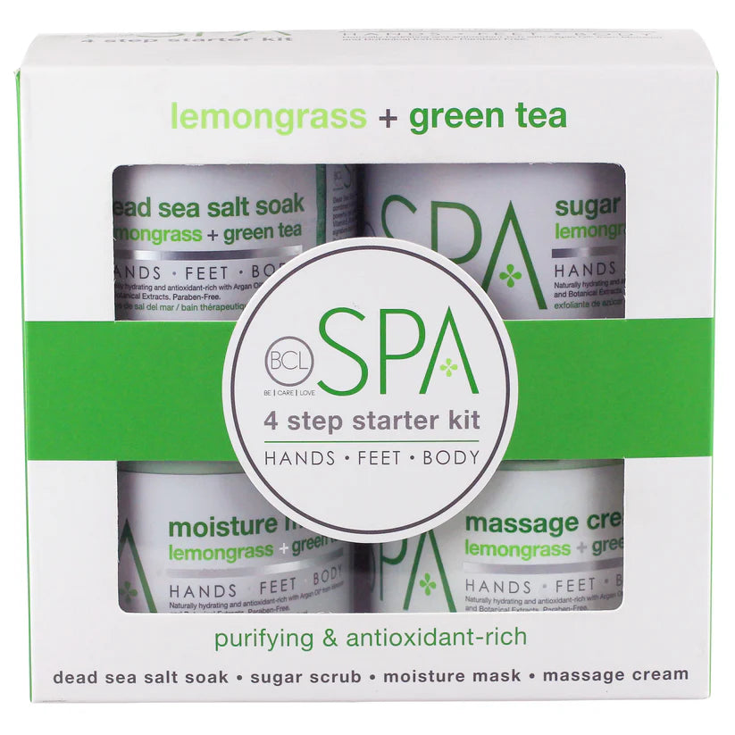 Be Care Love Lemongrass & Green Tea Starter Kit 4pcs