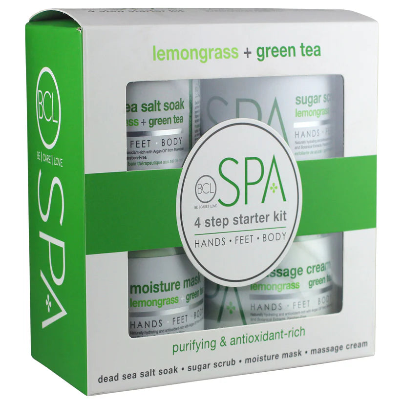Be Care Love Lemongrass & Green Tea Starter Kit 4pcs