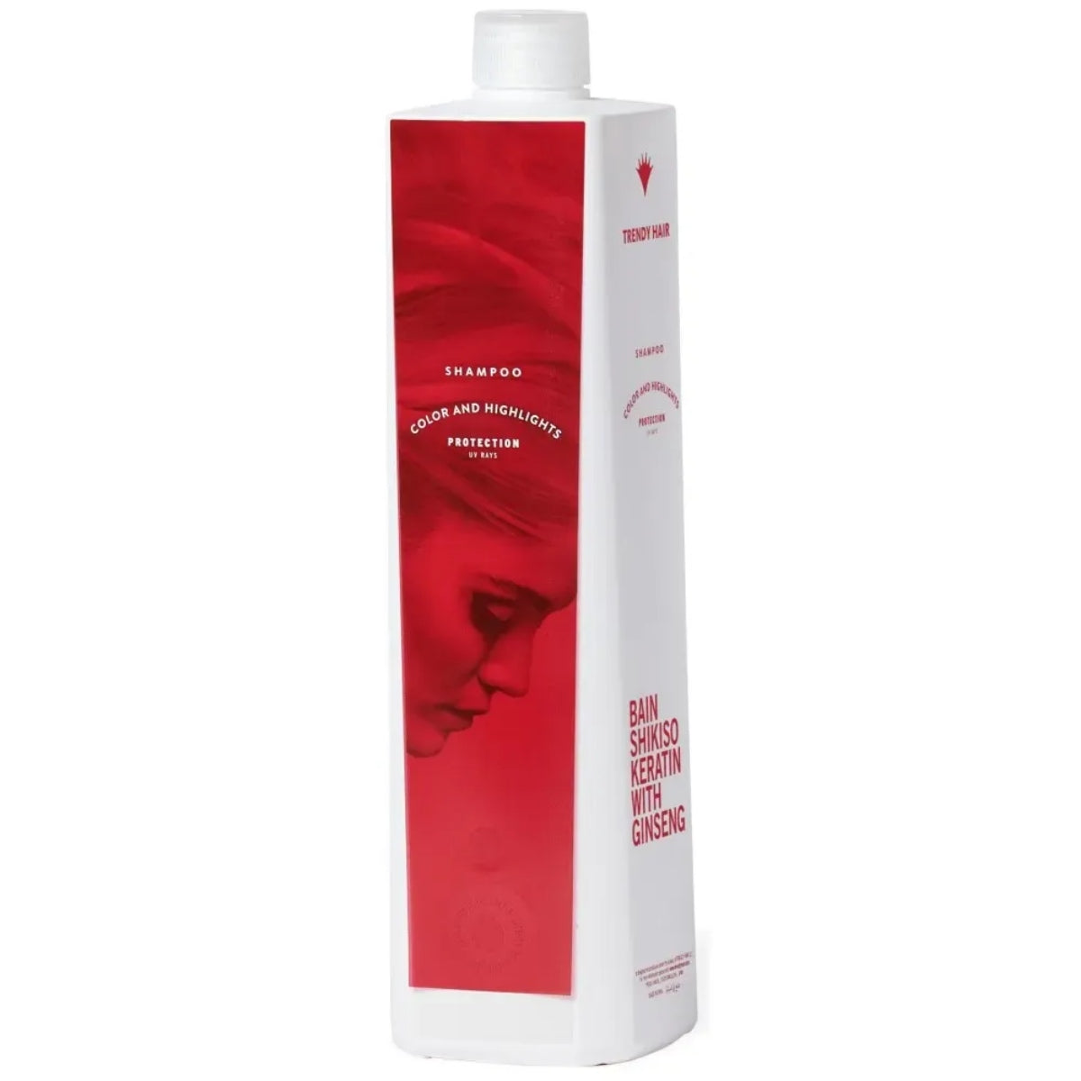 Trendy Hair Bain Shikiso Keratin & Ginseng Shampoo 1000ML