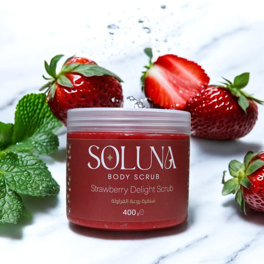 Soluna Strawberry - Sugar Body scrub