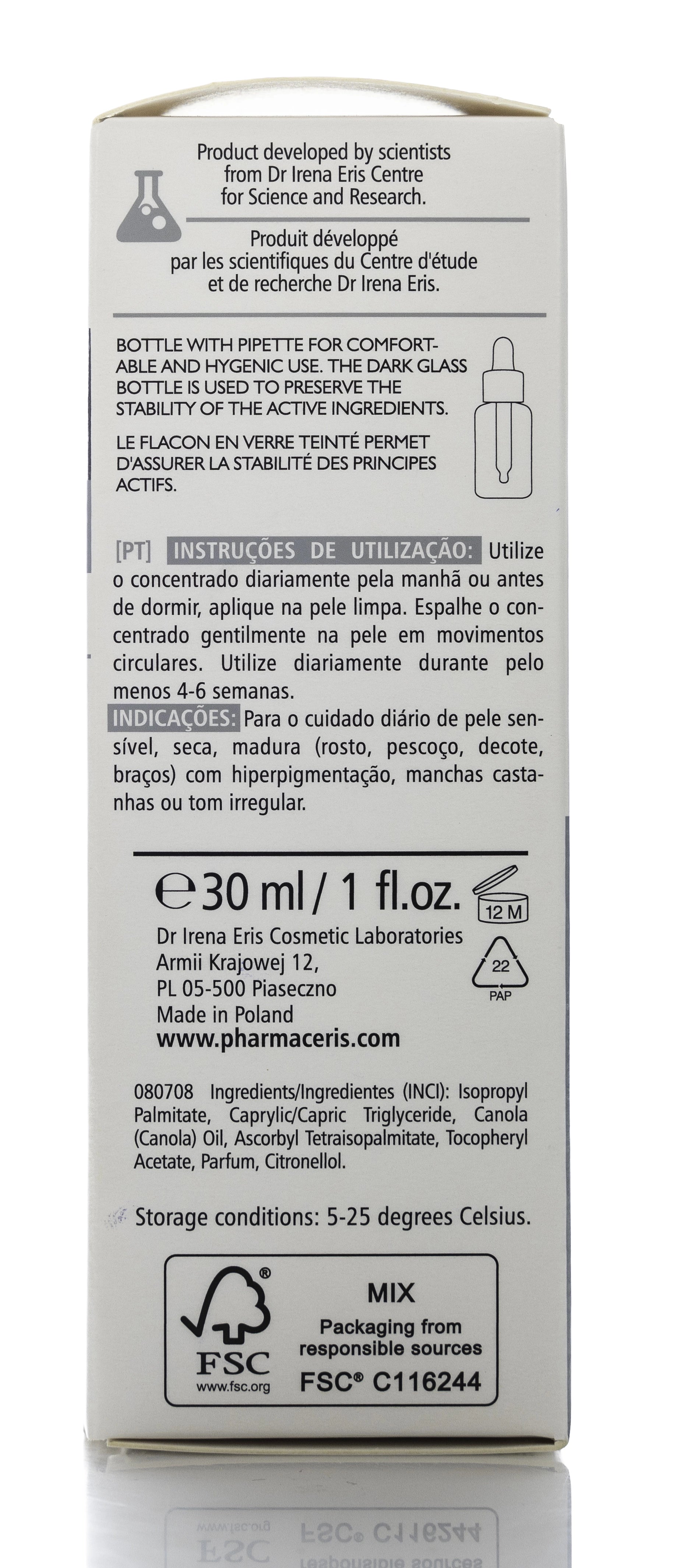 Pharmaceris W Albucin-C Whitening Active Concentrate 5% Vitamin C 30 Ml