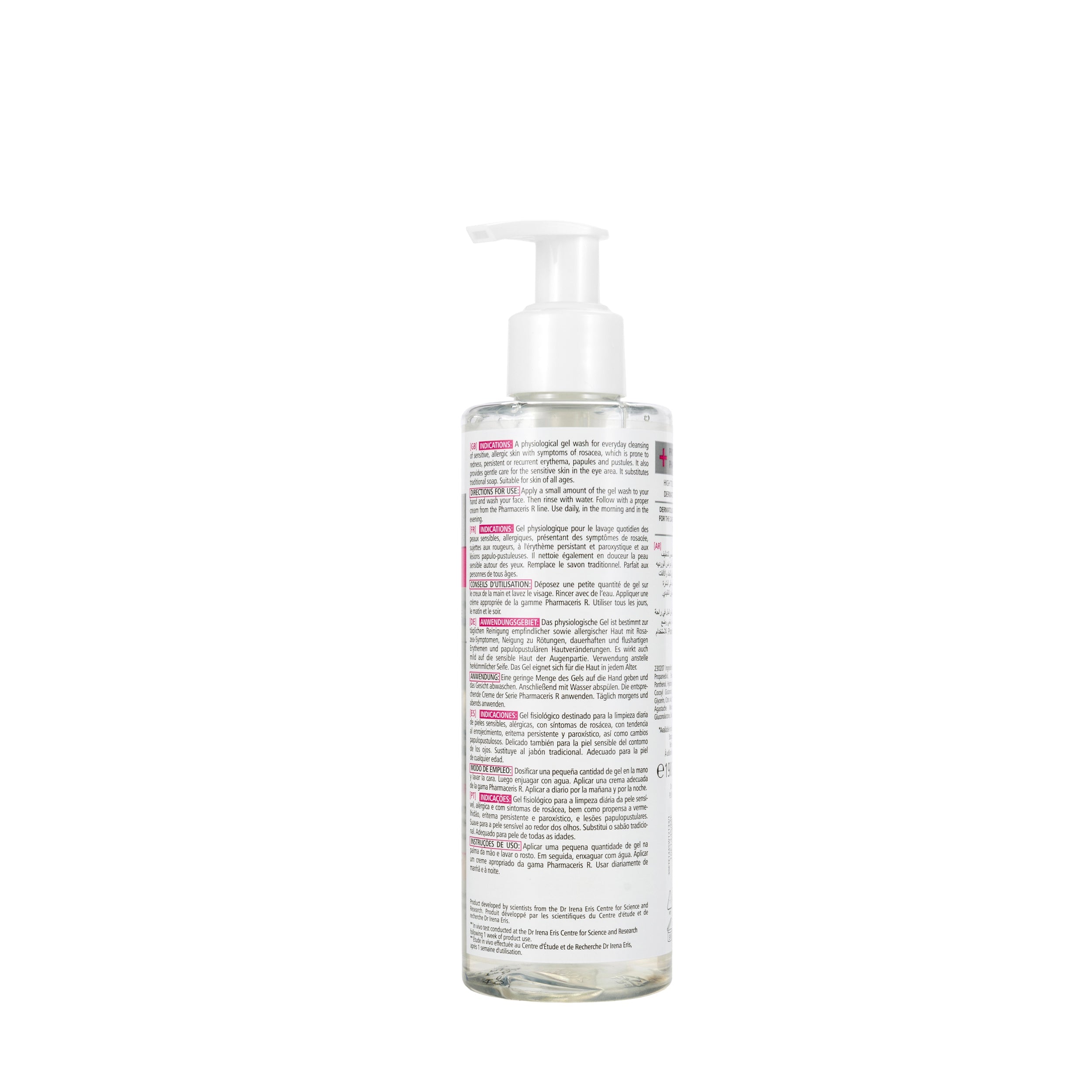 Pharmaceris R Puri-Rosalgin Soothing Physiological Gel Wash 190 Ml