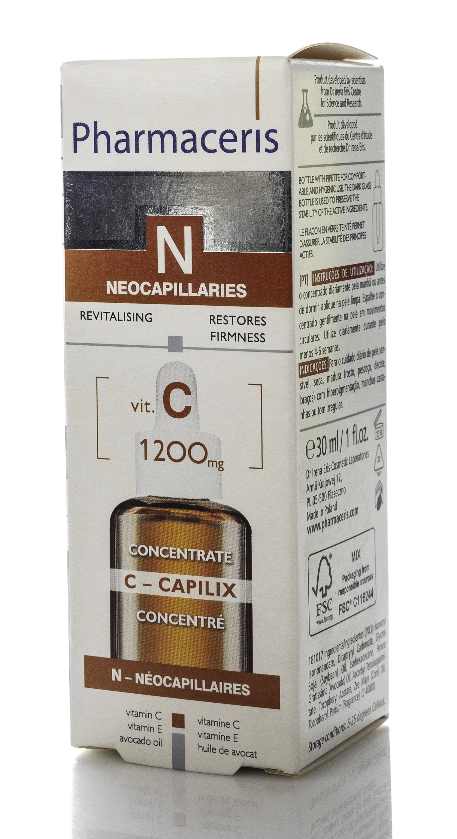 Pharmaceris N Neocapillaries Vitamin C 1200mg Firming Serum 30ml