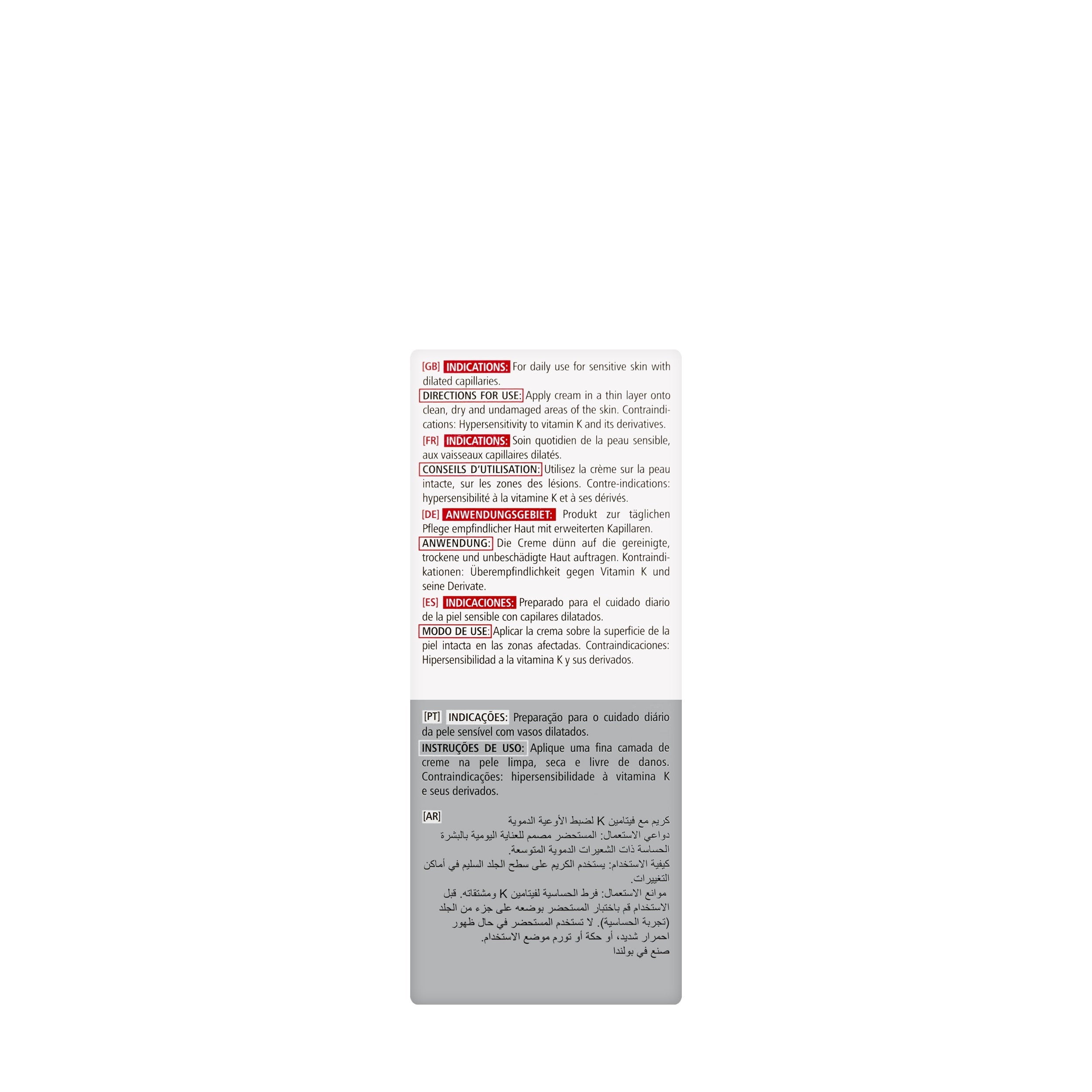 Pharmaceris N Neocapillaries Cream Vitamin K 1% 30ml