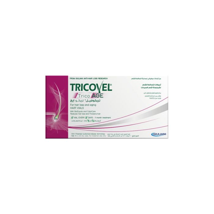 TricoAGE® علاج تساقط الشعر الدائم للنساء 10 قوارير - Tricovel