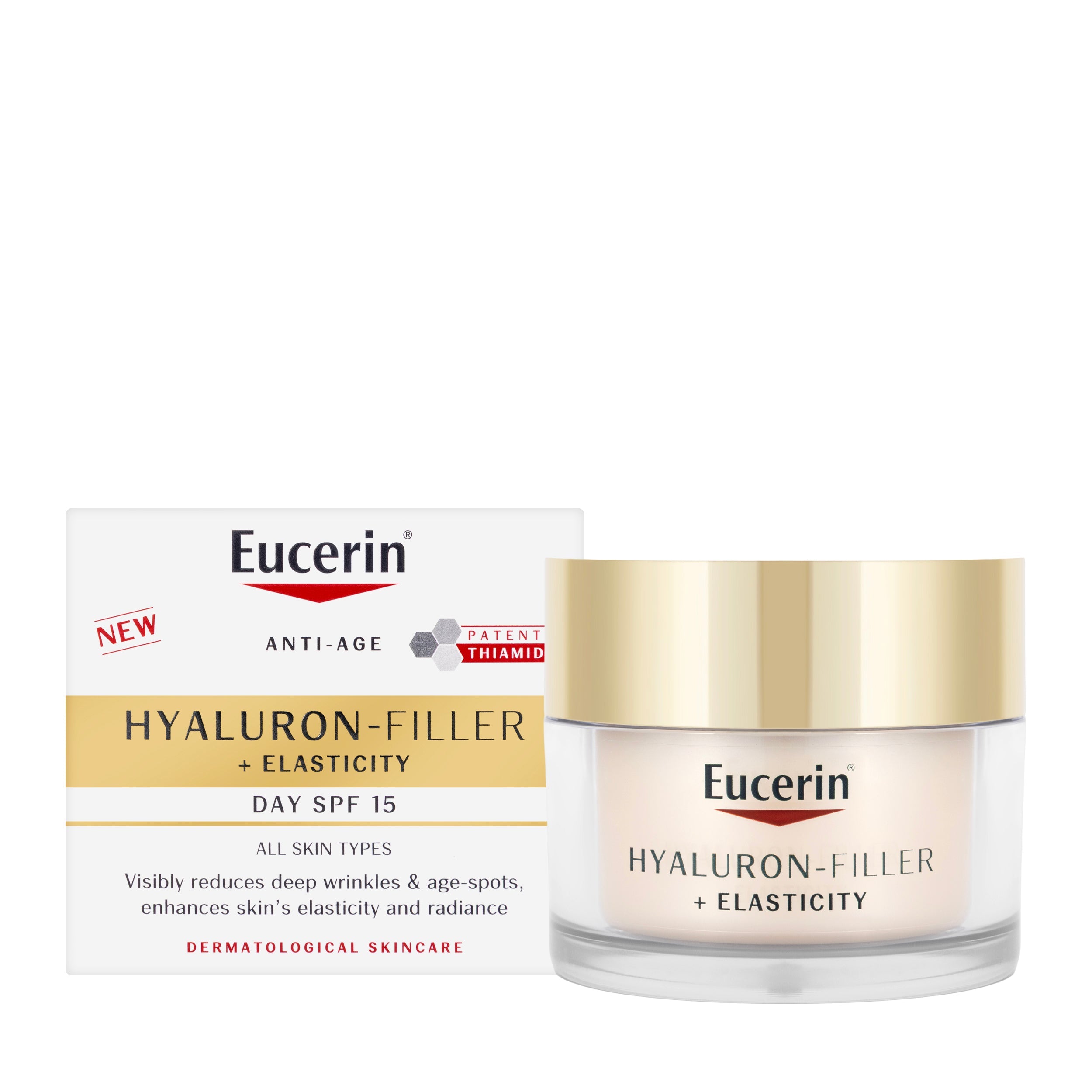 Eucerin Anti-Age Hyaluron-Filler + Elasticity SPF 15 Day Cream 50ml