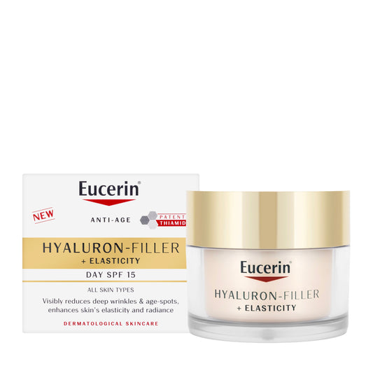 Eucerin Anti-Age Hyaluron-Filler + Elasticity SPF 15 Day Cream 50ml
