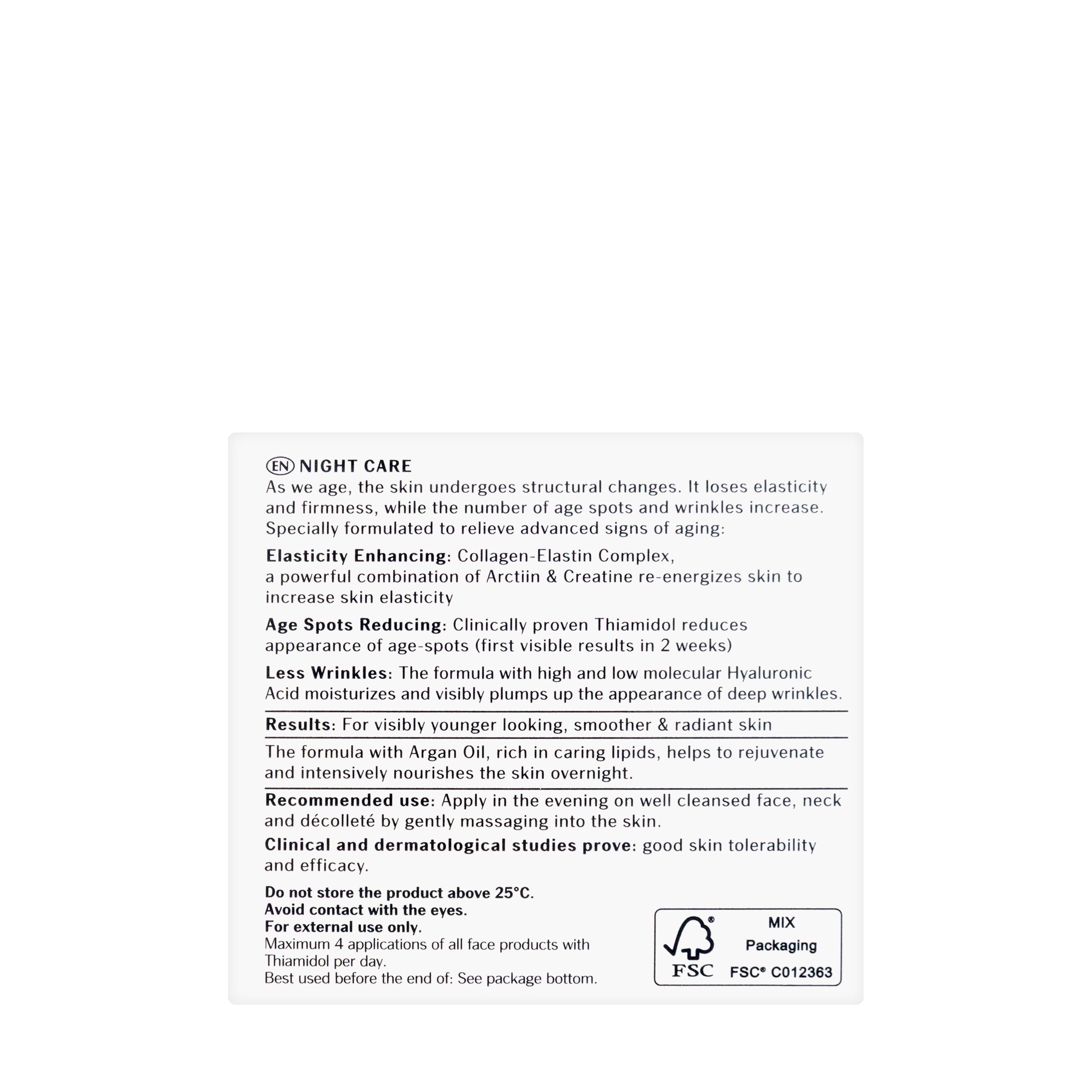 Eucerin Anti-Age Hyaluron-Filler + Elasticity Night Cream 50 Ml