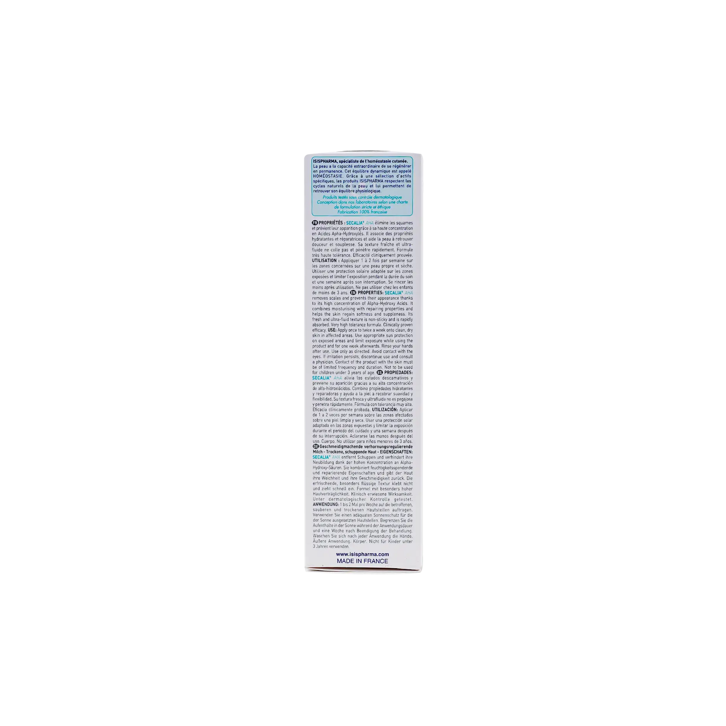 ISIS Pharma Secalia AHA Exfoliating Emollient Milk 200ml