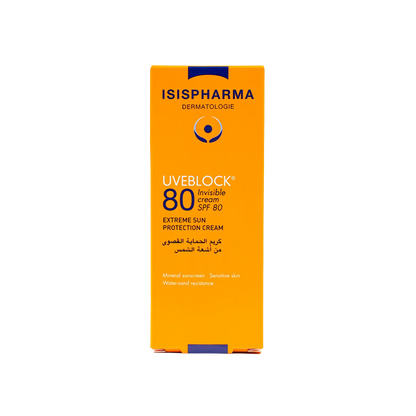 ISIS Pharma UVeblock SPF80 Invisible Cream 40ml