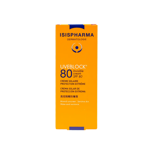 ISIS Pharma UVeblock SPF80 Invisible Cream 40ml