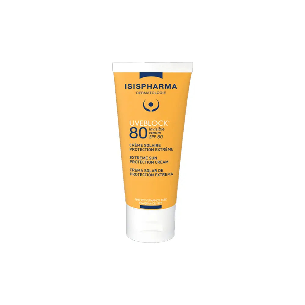 كريم ISIS Pharma UVeblock SPF80 الخفي 40 مل