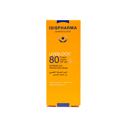 ISIS Pharma UVEBLOCK SPF80 Tinted Cream 40ml