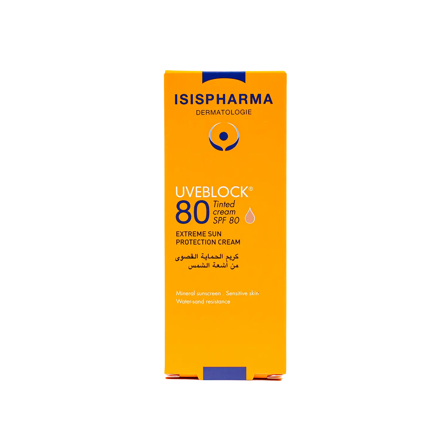ISIS Pharma UVEBLOCK SPF80 كريم ملون 40 مل