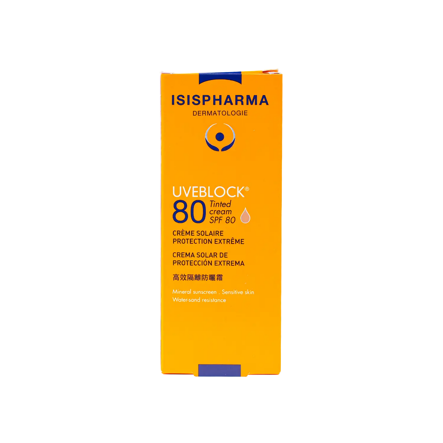 ISIS Pharma UVEBLOCK SPF80 Tinted Cream 40ml