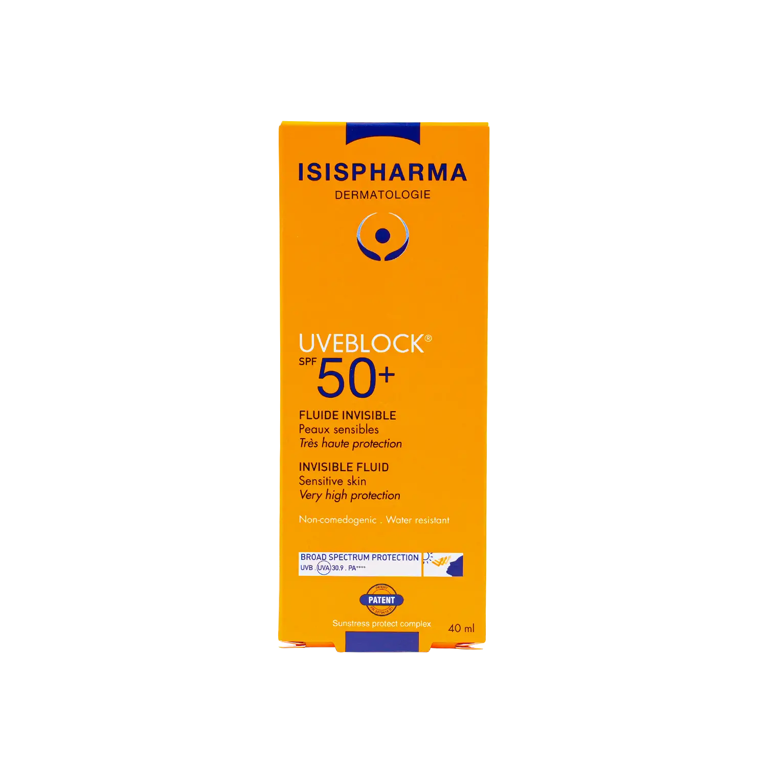 ISIS Pharma UVeblock SPF50+ كريم سائل شفاف 40 مل