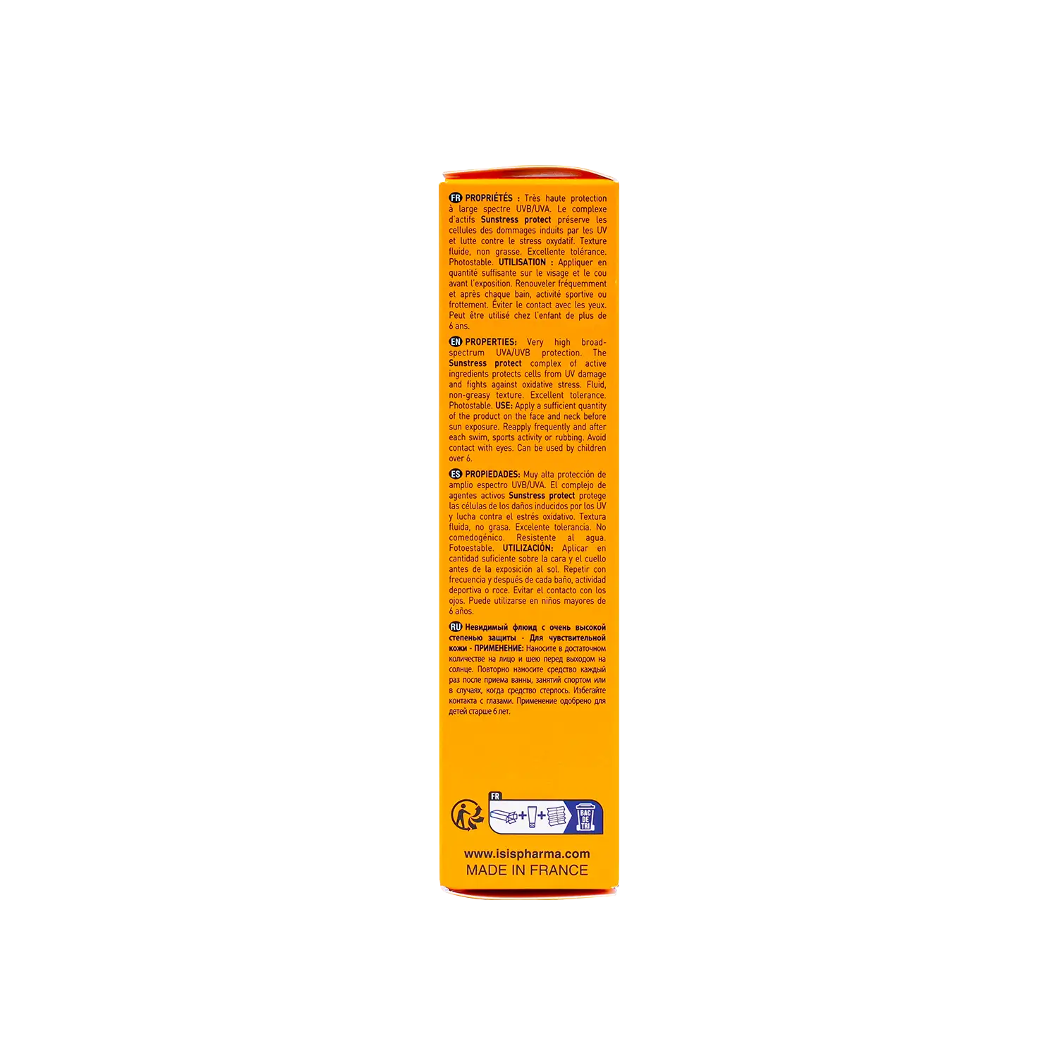 ISIS Pharma UVeblock SPF50+ كريم سائل شفاف 40 مل