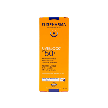 ISIS Pharma UVeblock SPF50+ Fluid Invisible Cream 40ml
