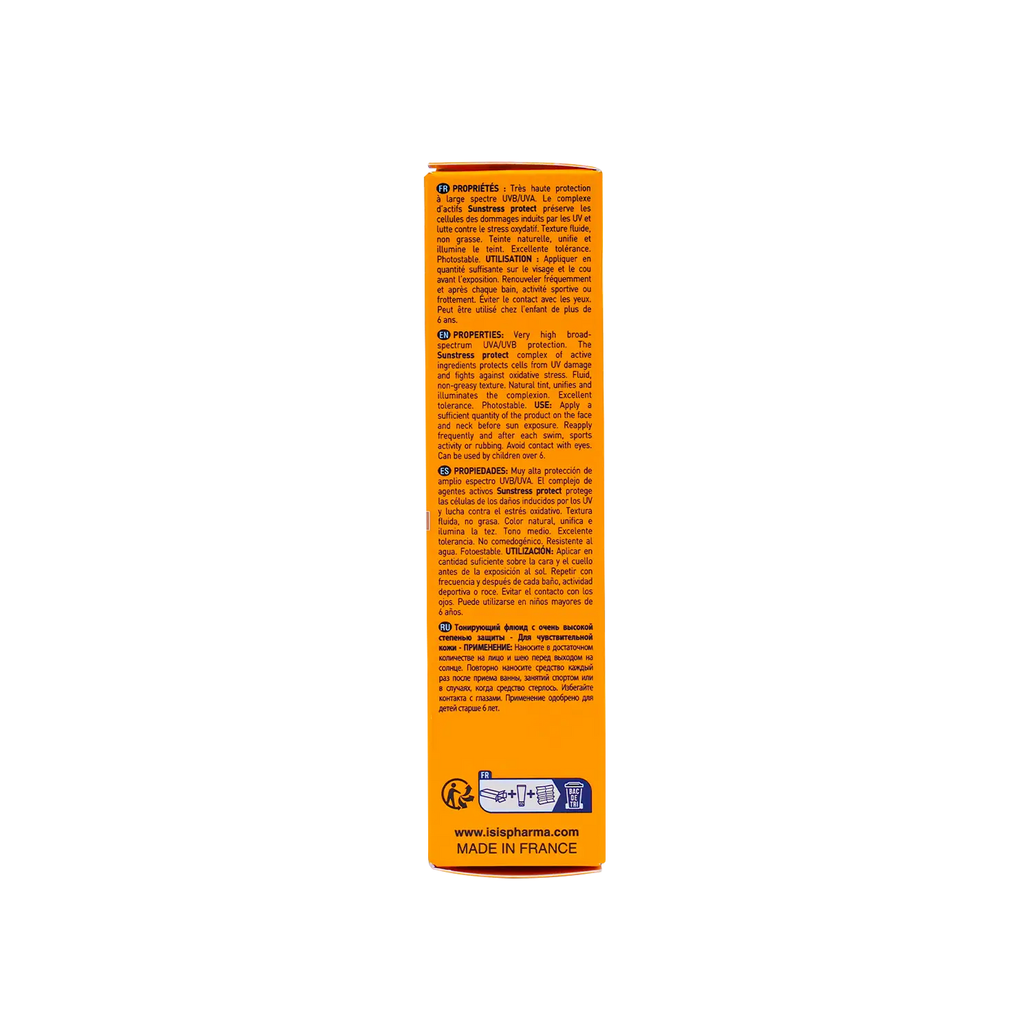 ISIS Pharma UVEBLOCK SPF50+ Tinted Fluid 40 ml (Medium)