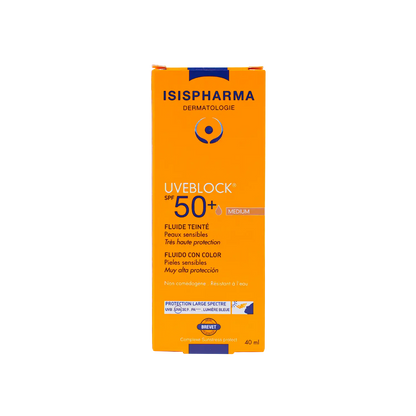 ISIS Pharma UVEBLOCK SPF50+ Tinted Fluid 40 ml (Medium)