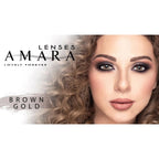 Amara Plano Brown Gold Monthly