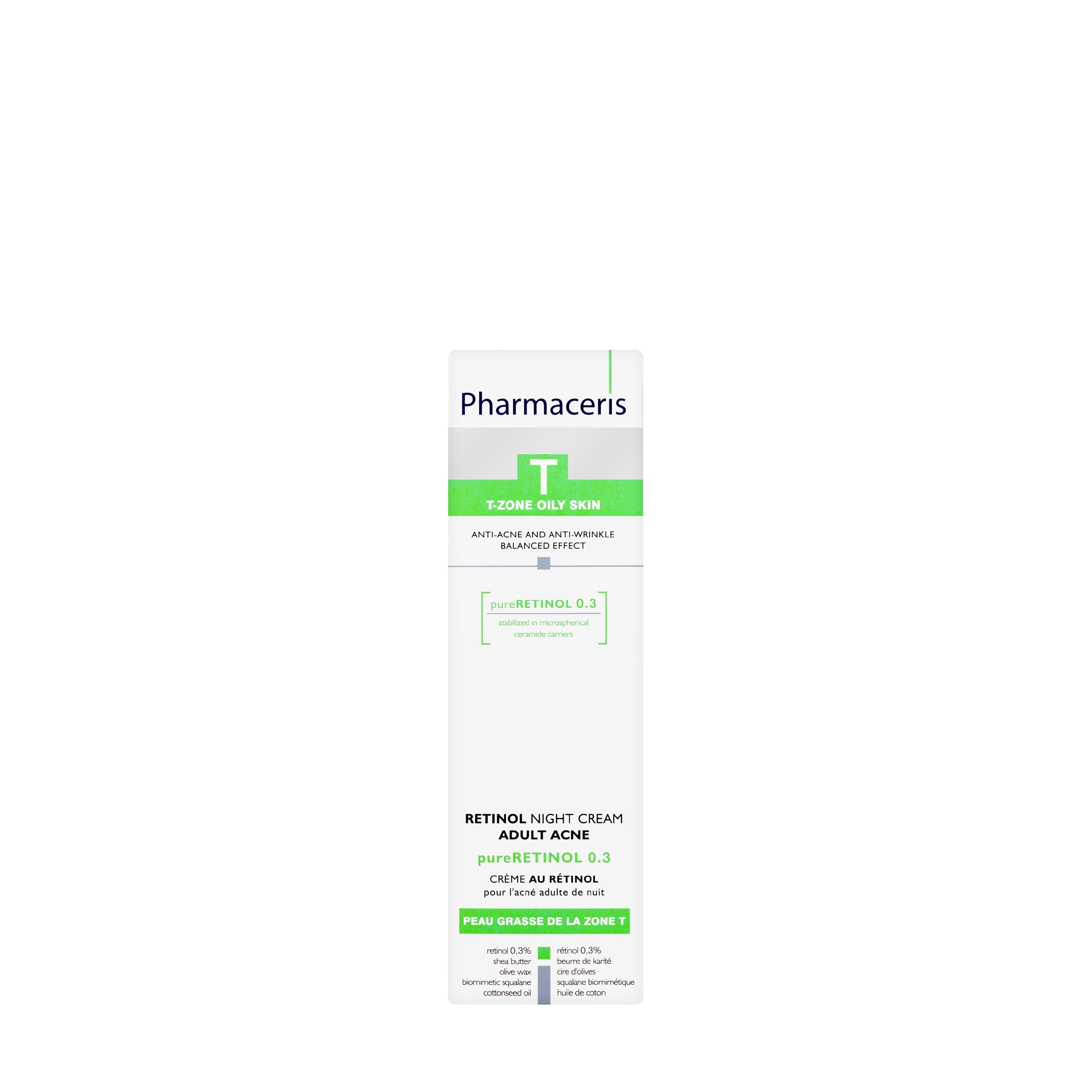 Pharmaceris T Retinol 0.3 Night Cream for Adult Acne 40ml