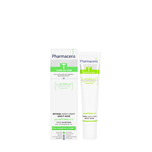 Pharmaceris T Retinol 0.3 Night Cream for Adult Acne 40ml