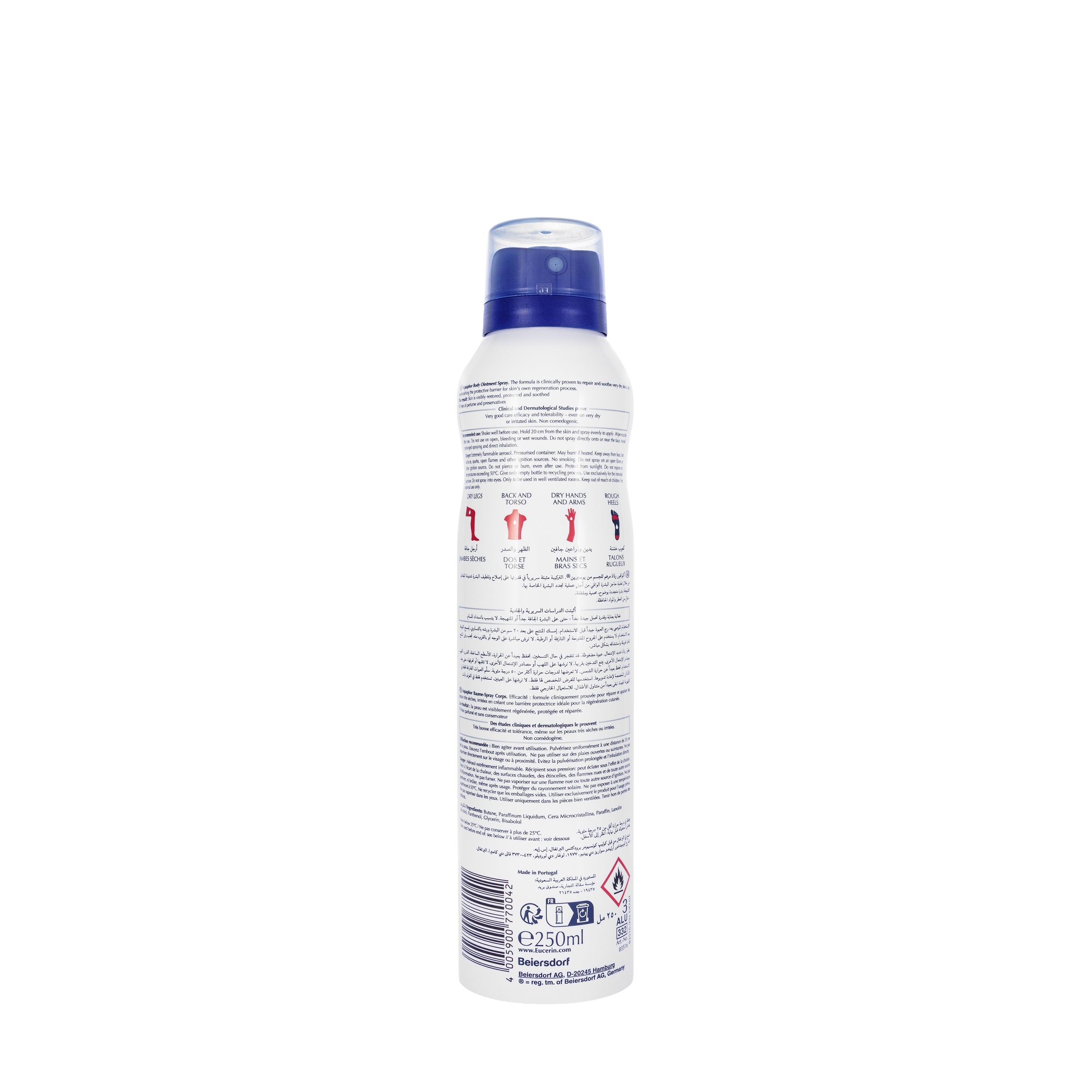Eucerin Aquaphor Body Ointment Spray 250ml