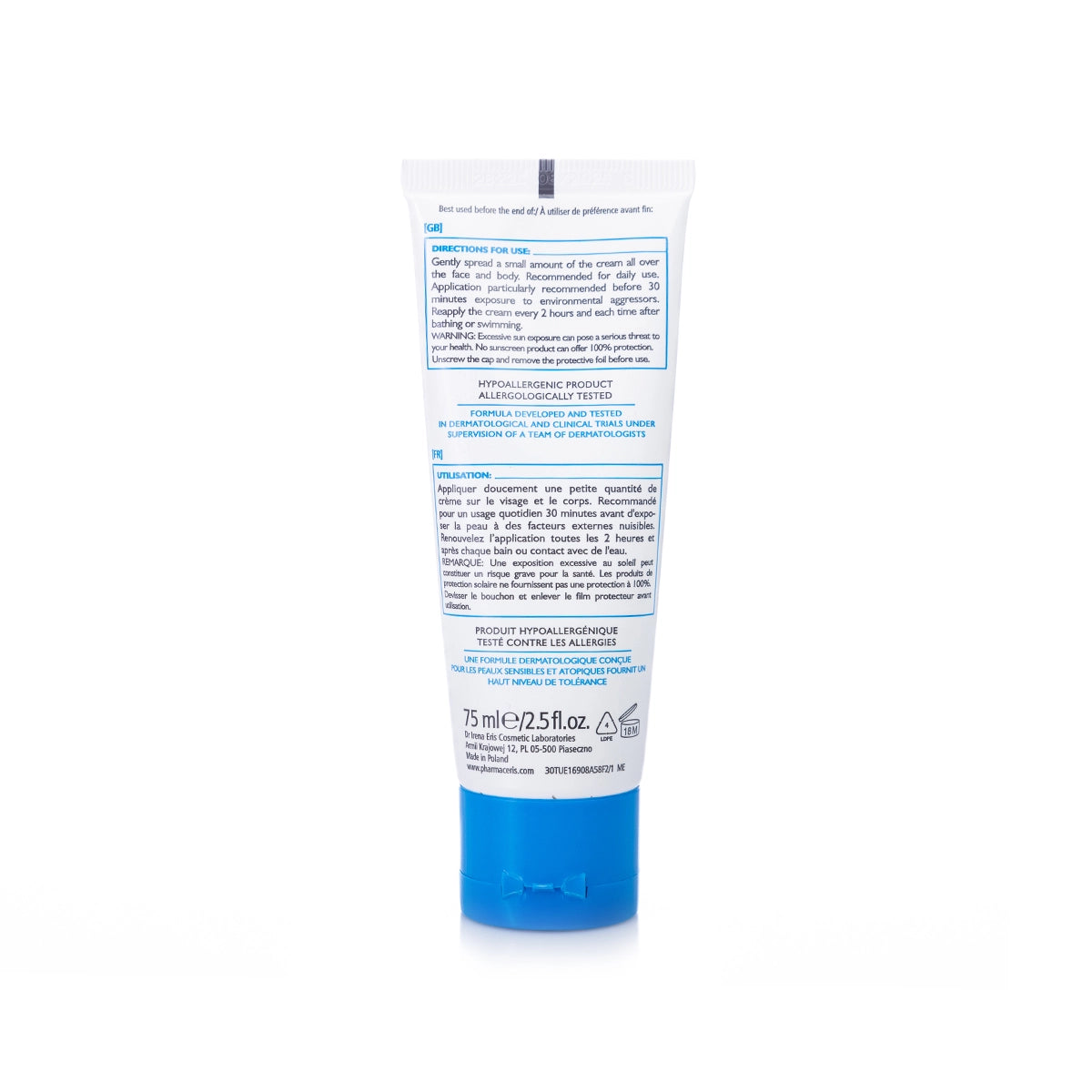 Pharmaceris E Emotopic Dermo-Protective Mineral SPF50+ Cream 75ml