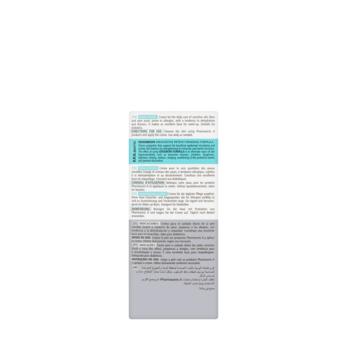 Pharmaceris Vitamina Sensilium SPF 20 Cream