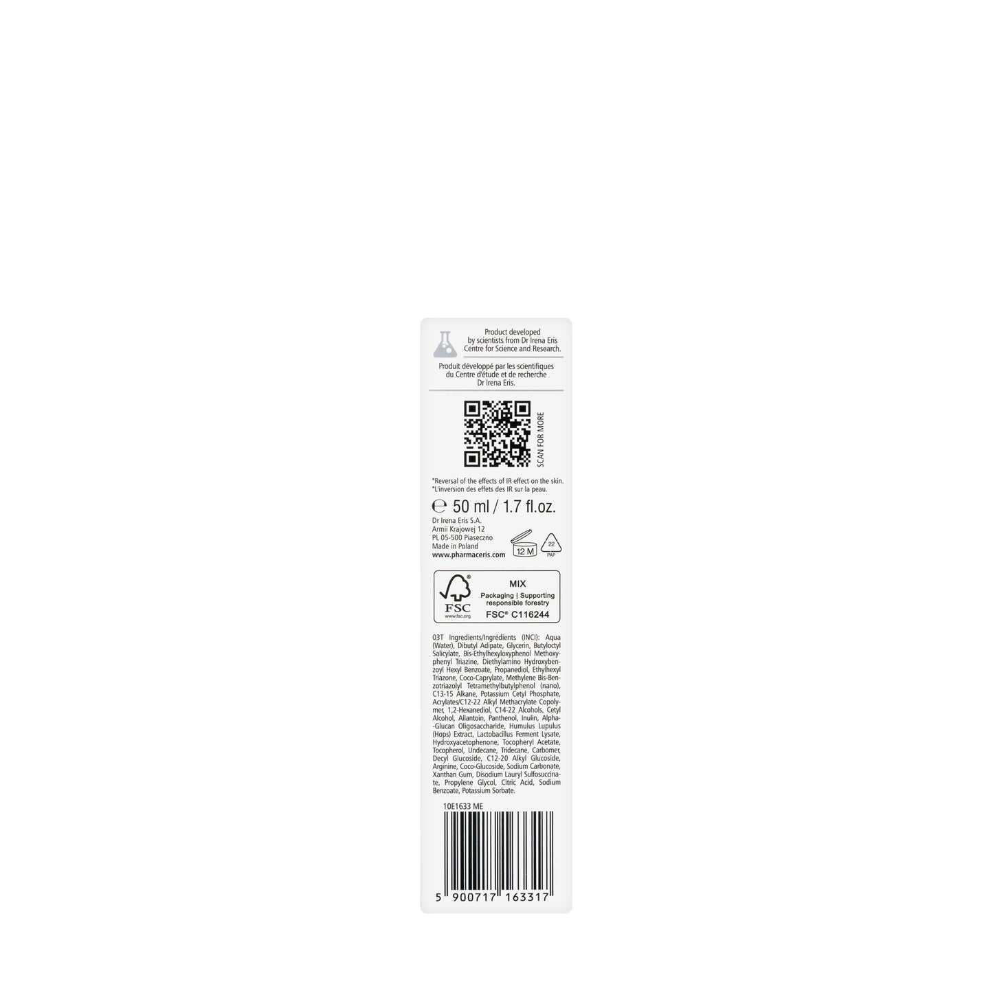 Pharmaceris Vitamina Sensilium SPF 20 Cream