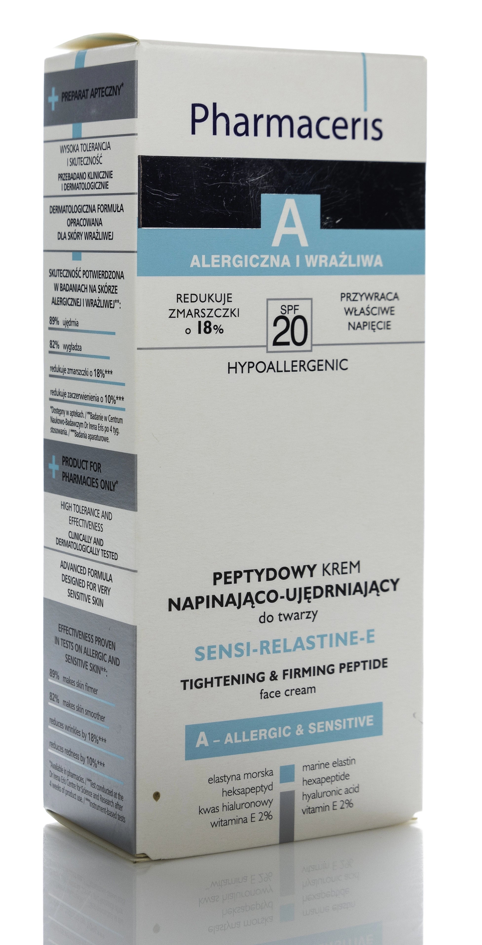 Pharmaceris A Sensi Relastine-E Peptide Anti-Aging Cream for Sensitive Skin 50ml