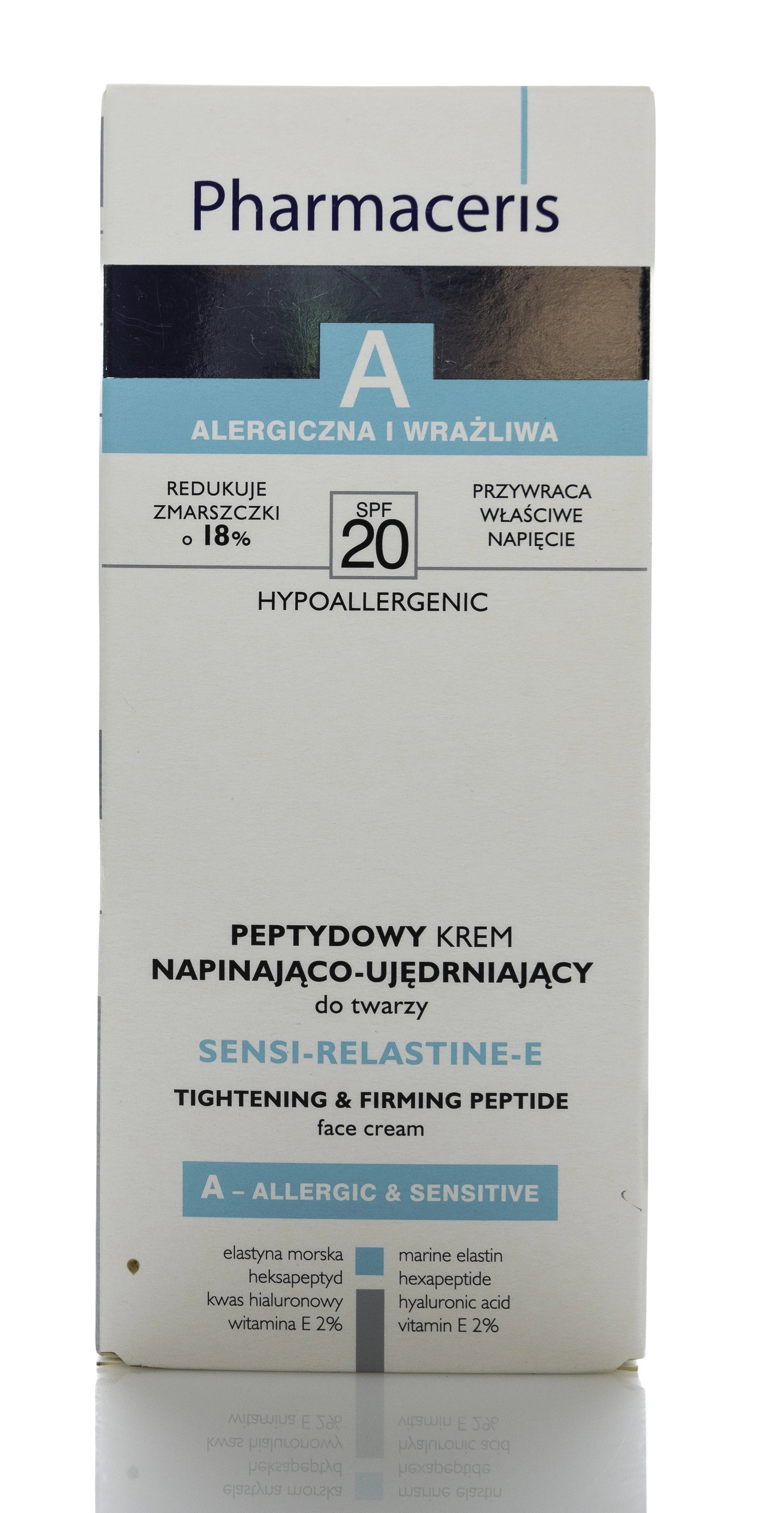Pharmaceris A Sensi Relastine-E Peptide Anti-Aging Cream for Sensitive Skin 50ml