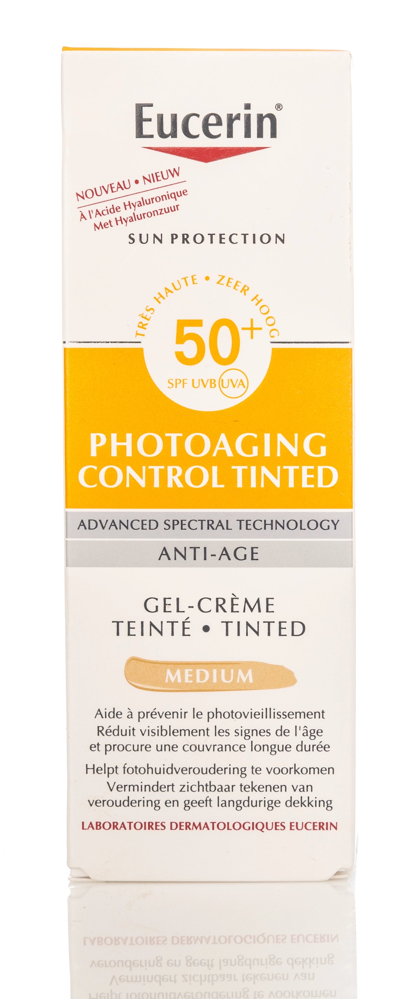 Eucerin Photoaging Control Tinted SPF 50+ Sun Gel-Cream Medium 50 Ml