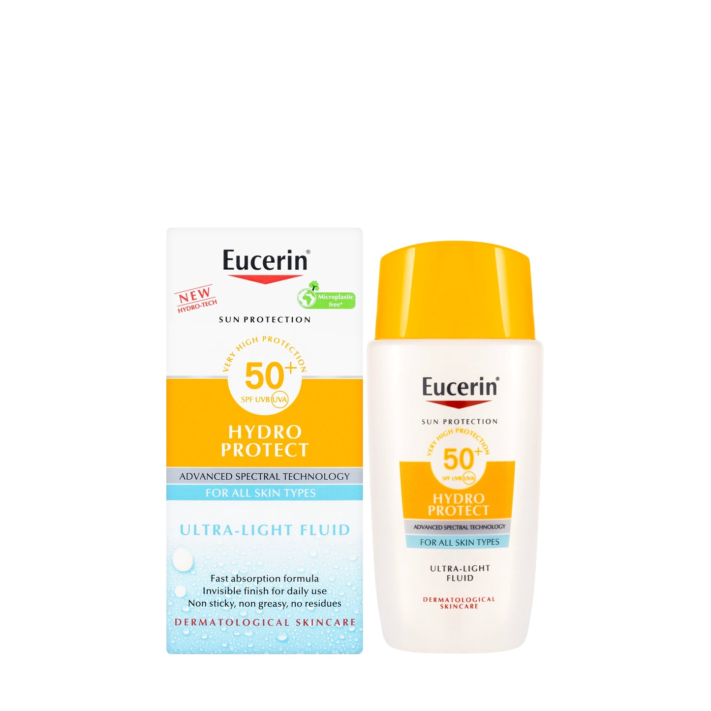 Eucerin Sun SPF 50+ Hydro Protect Ultra-Light Fluid 50 Ml