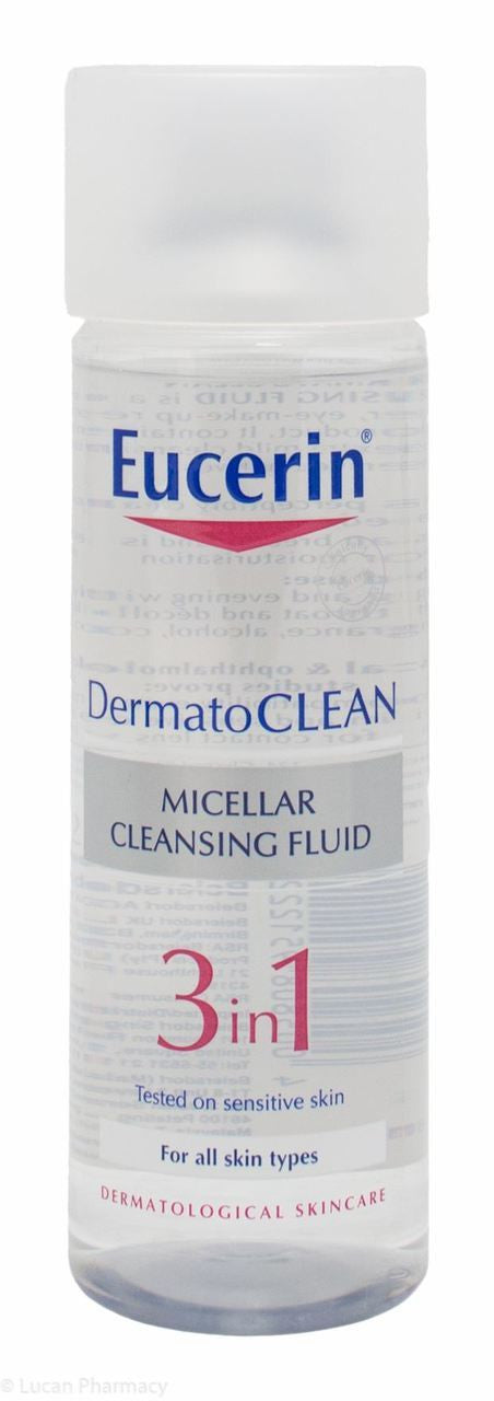 Eucerin DermatoCLEAN سائل ميسيلار 3 في 1 200 مل