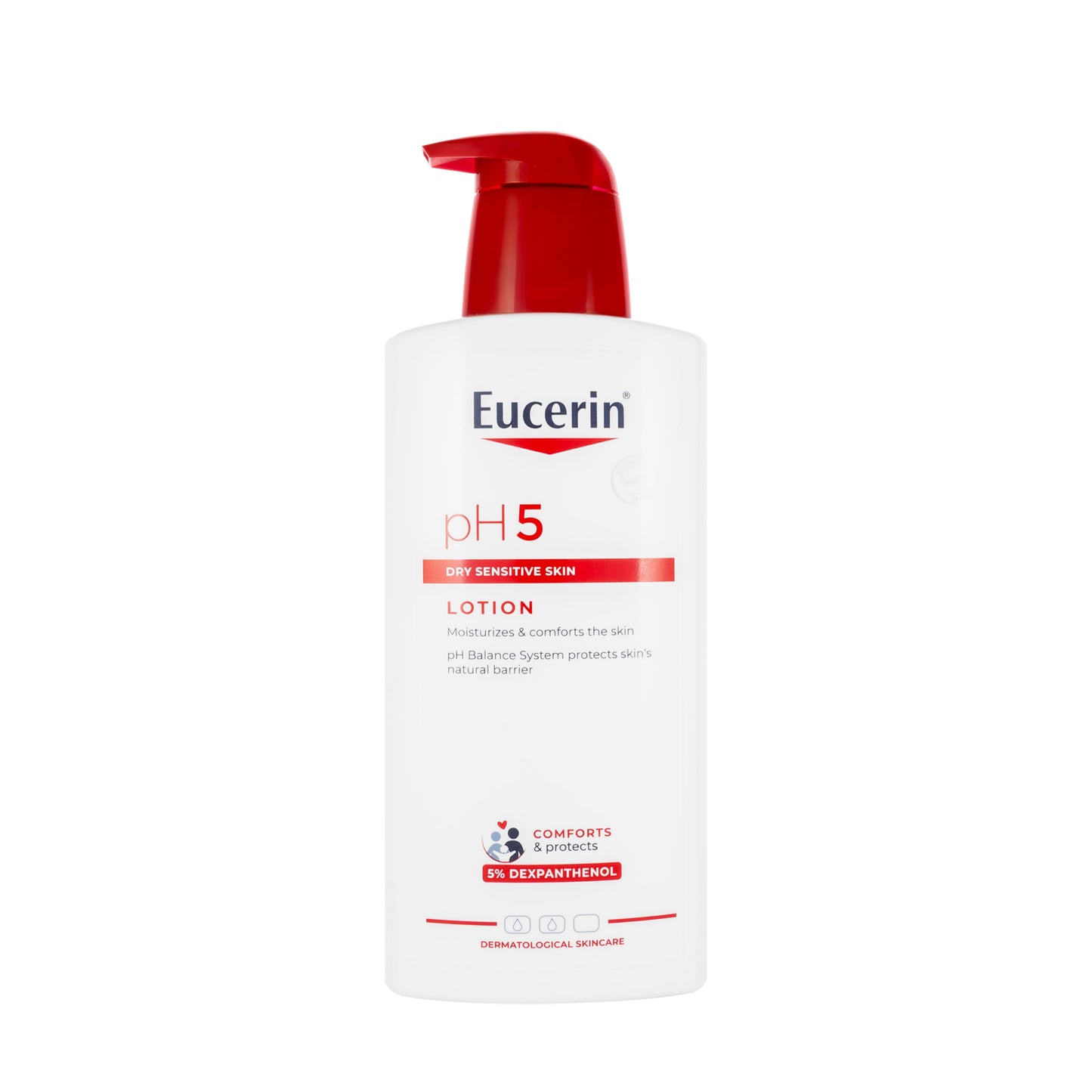 Eucerin pH5 Lotion for Dry Sensitive Skin with 5% Dexpanthenol 400 Ml
