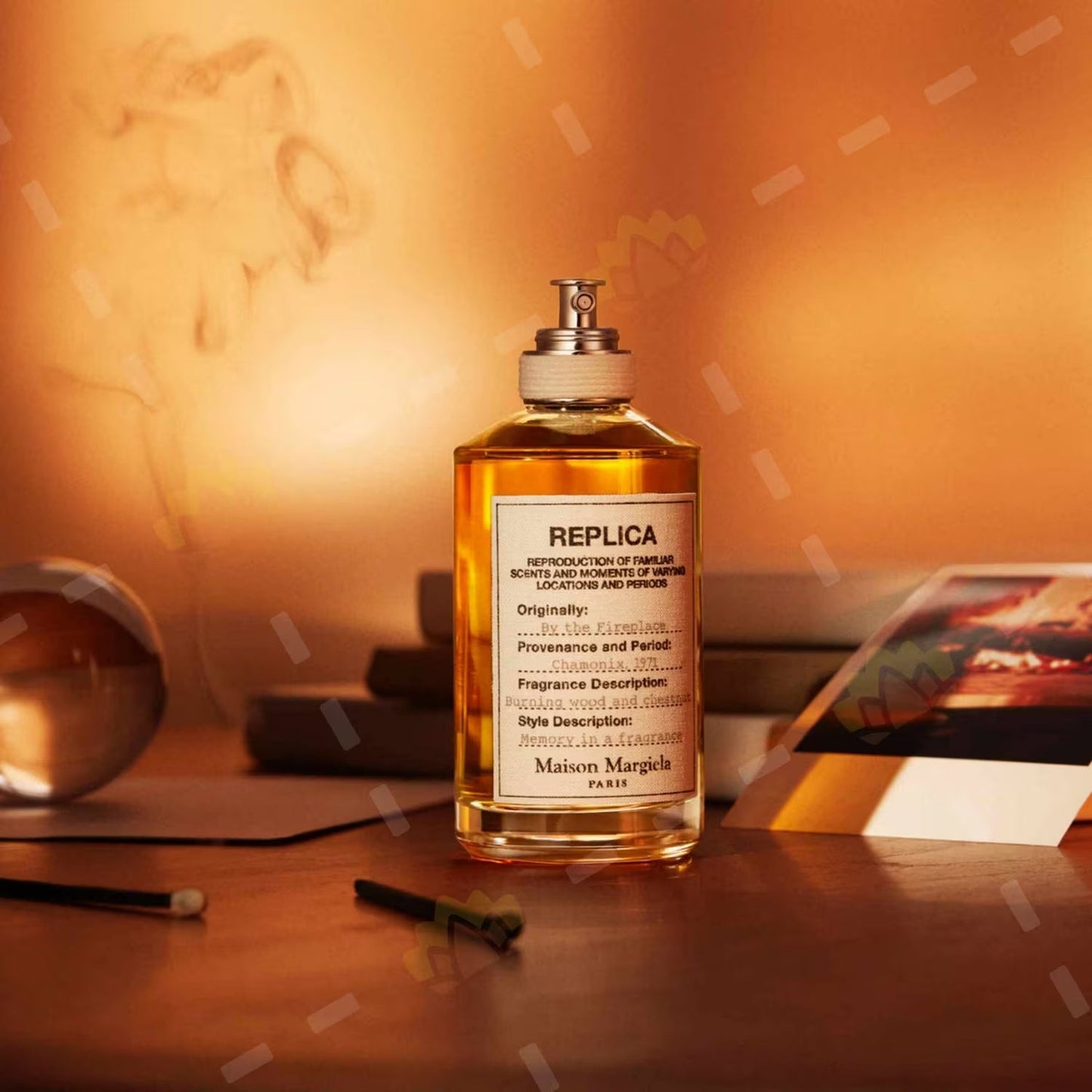 Maison Margiela Replica By The Fireplace For Unisex Edt 100ml