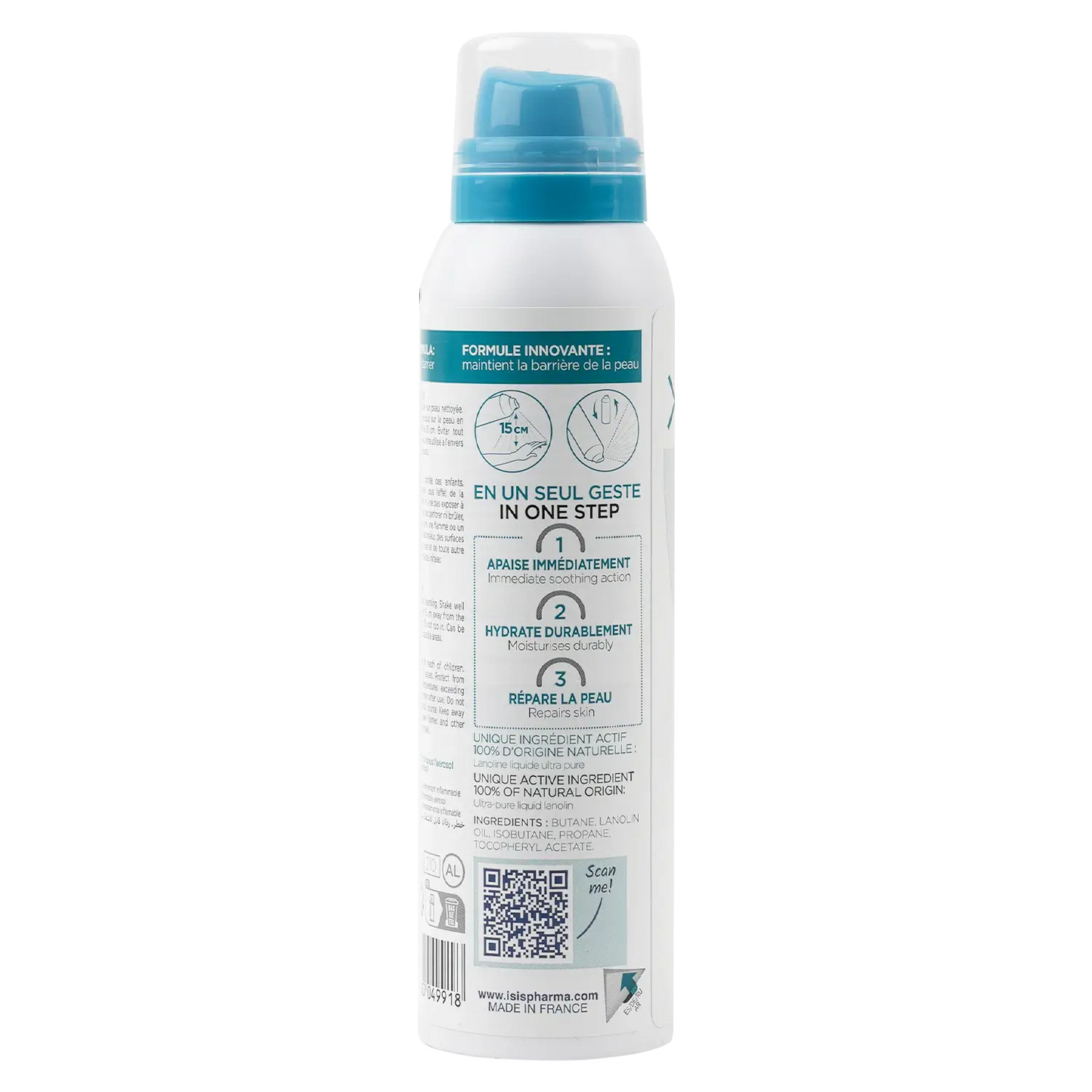 ISIS Pharma Xerolan Soothing Repairing Emollient Spray 150ml