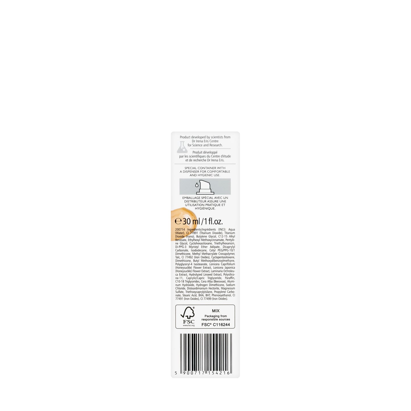 Pharmaceris SPF50+ Foundation No.2 Sand Fluid 30ml