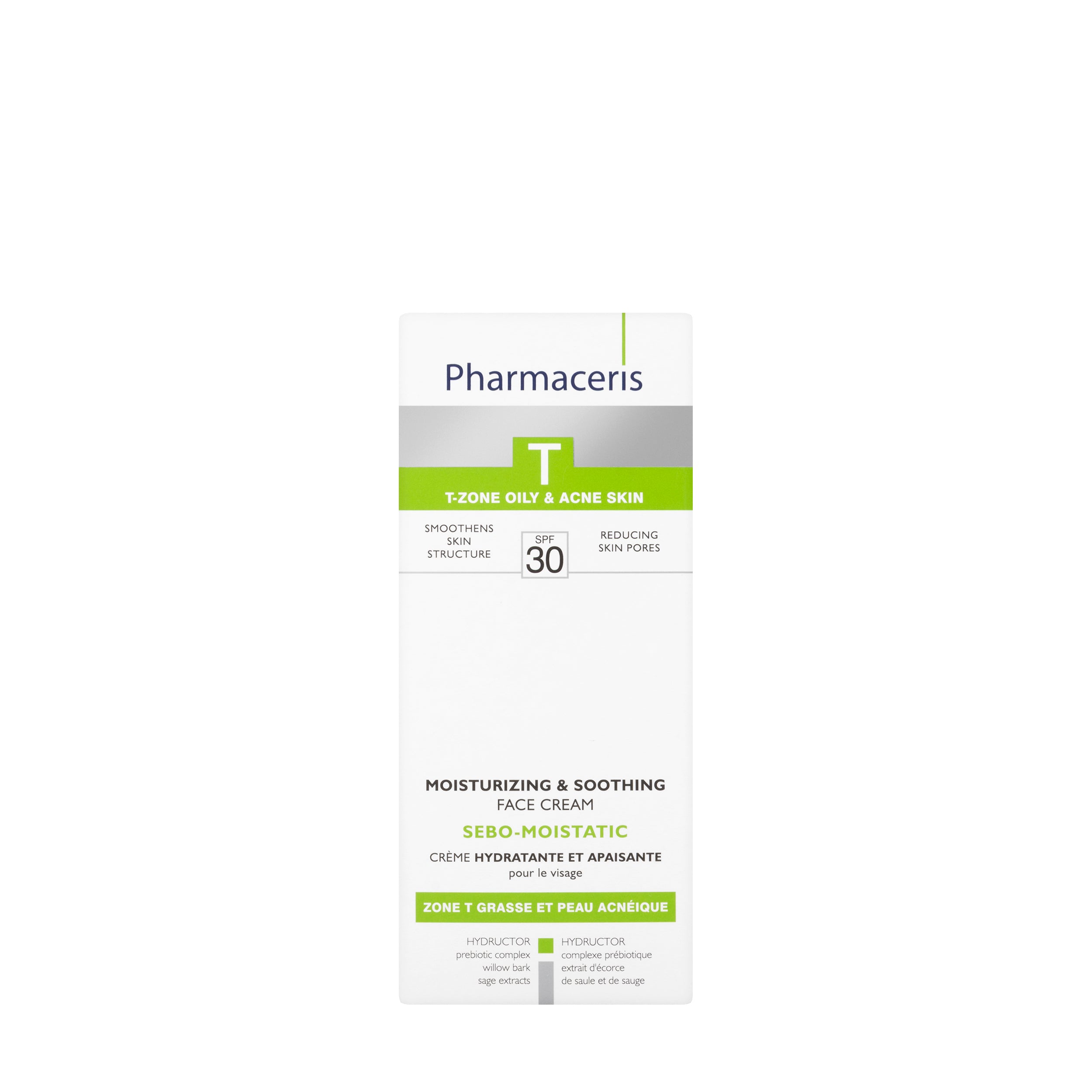 Pharmaceris T Sebo-Moistatic Moisturizing and Soothing SPF 30  Face Cream 50 Ml