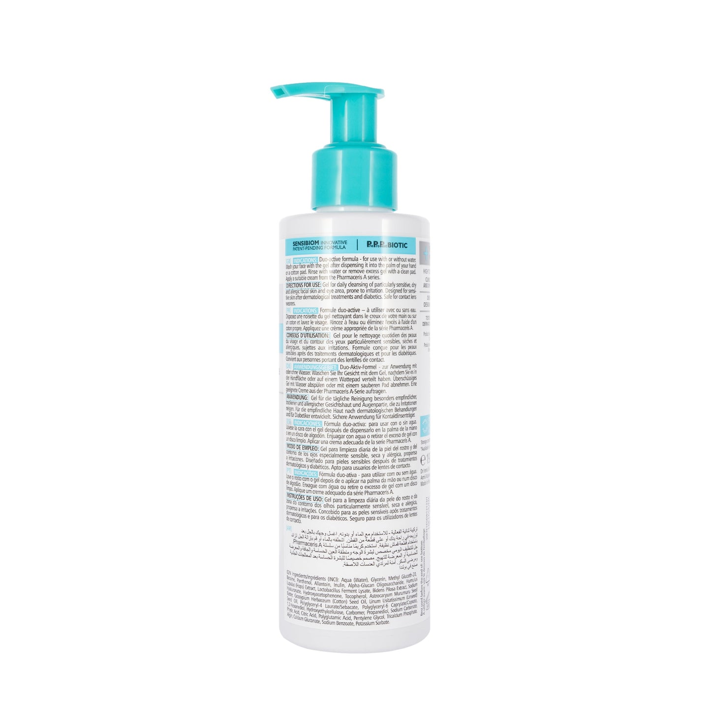 Pharmaceris A Physiopuric Moisturizing Physiological Cleansing Gel 190 Ml