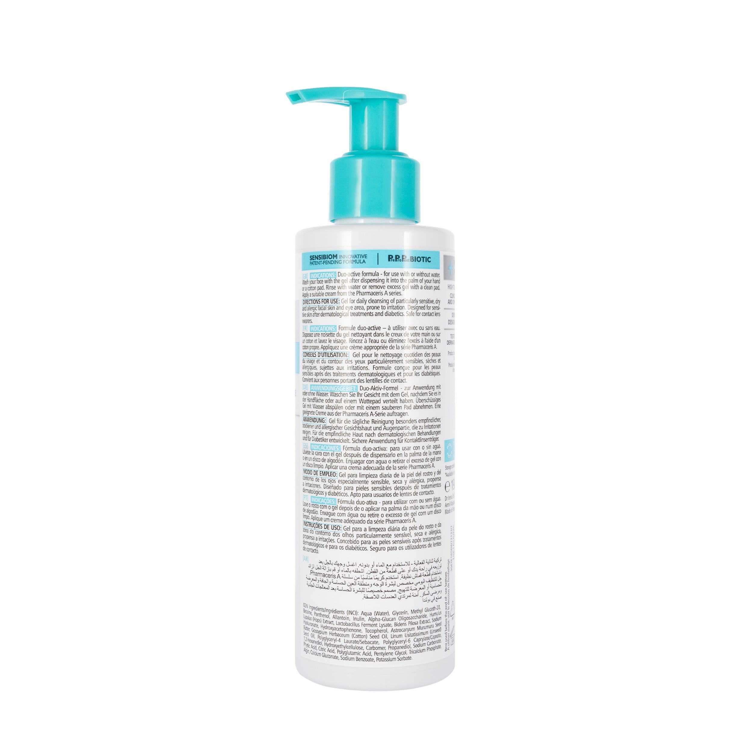 Pharmaceris A Physiopuric Moisturizing Physiological Cleansing Gel 190 Ml