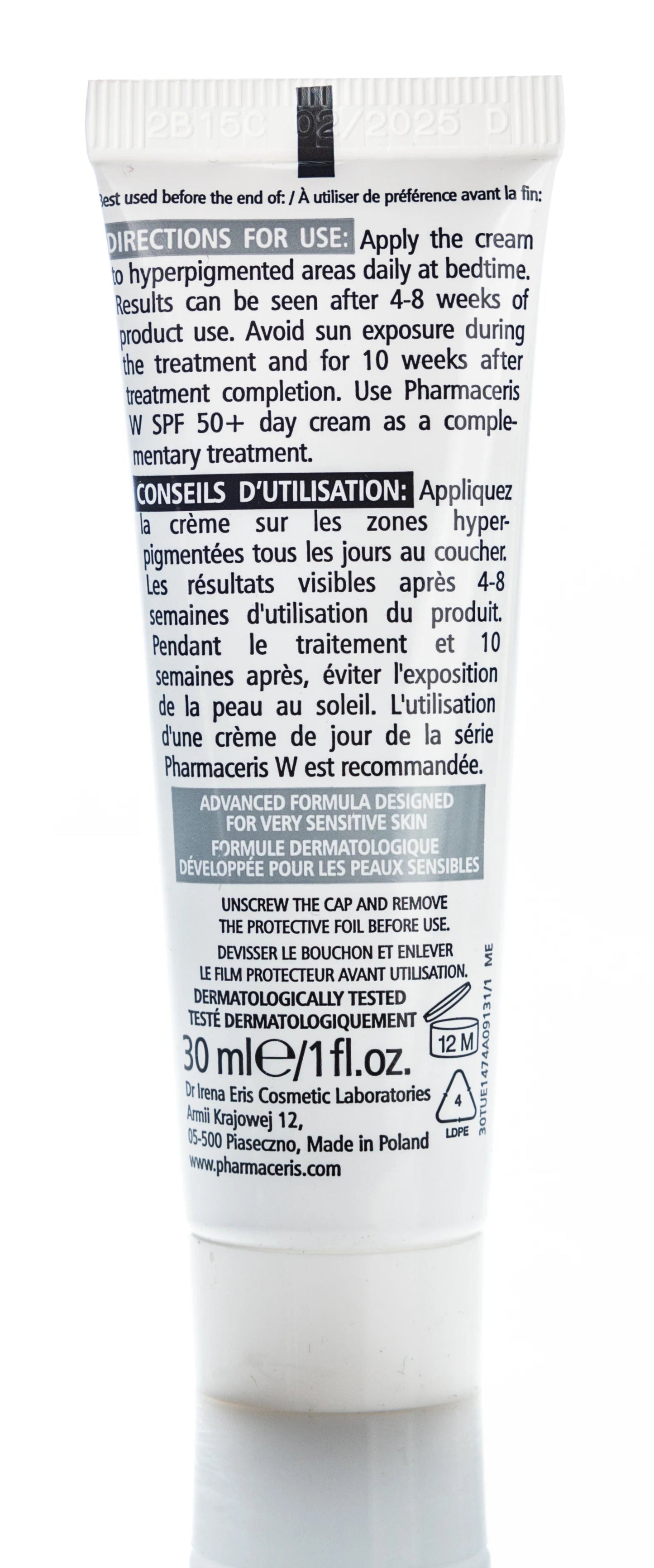 Pharmaceris Albucin Intensive White Night Cream 30ml