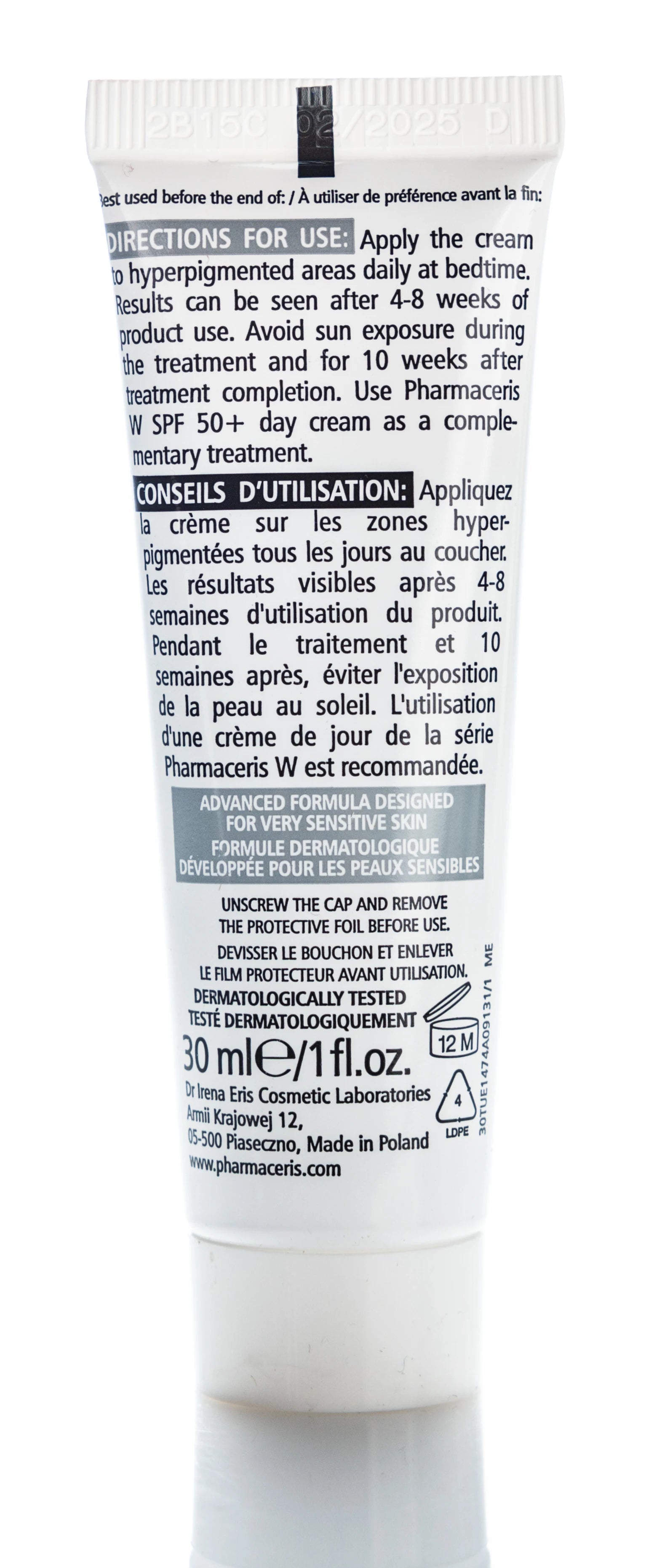 Pharmaceris Albucin Intensive White Night Cream 30ml