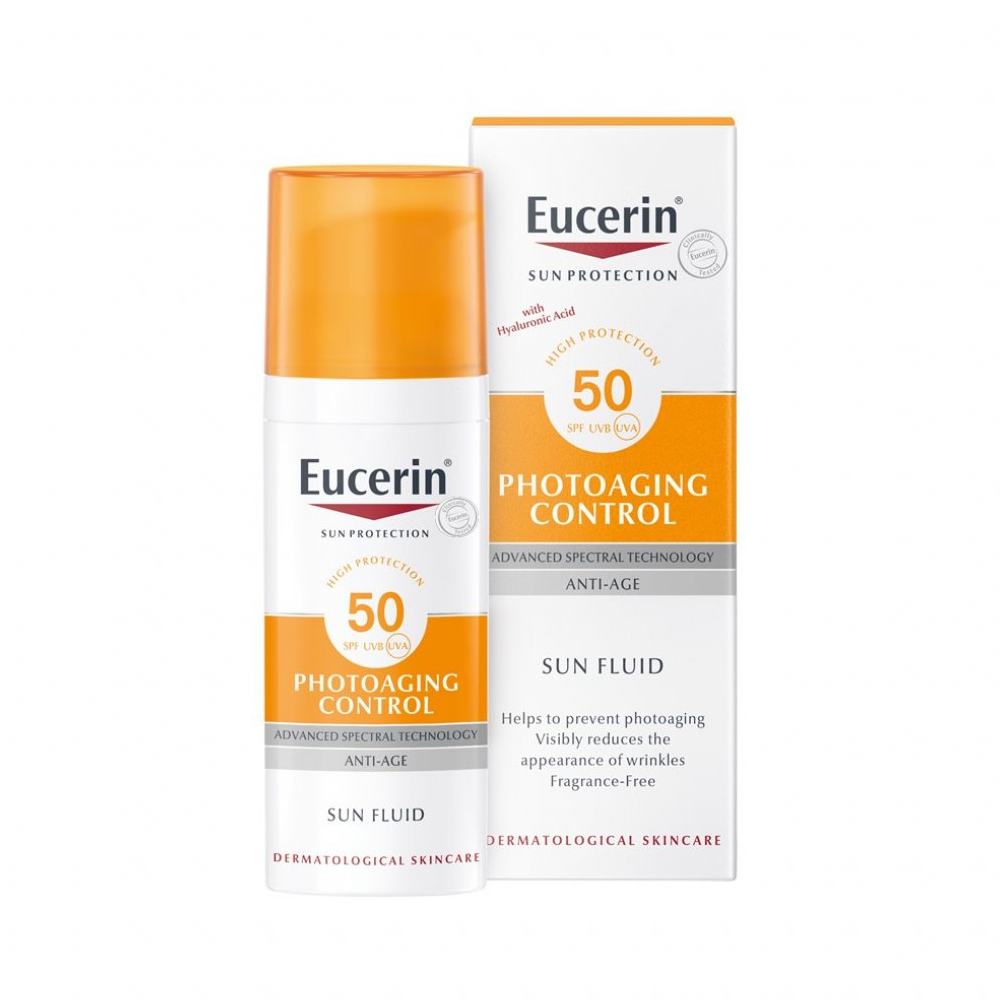 سائل الحماية من الشمس فوتو ايجينج كنترول بمعامل حماية SPF50 من يوسرين 50 مل