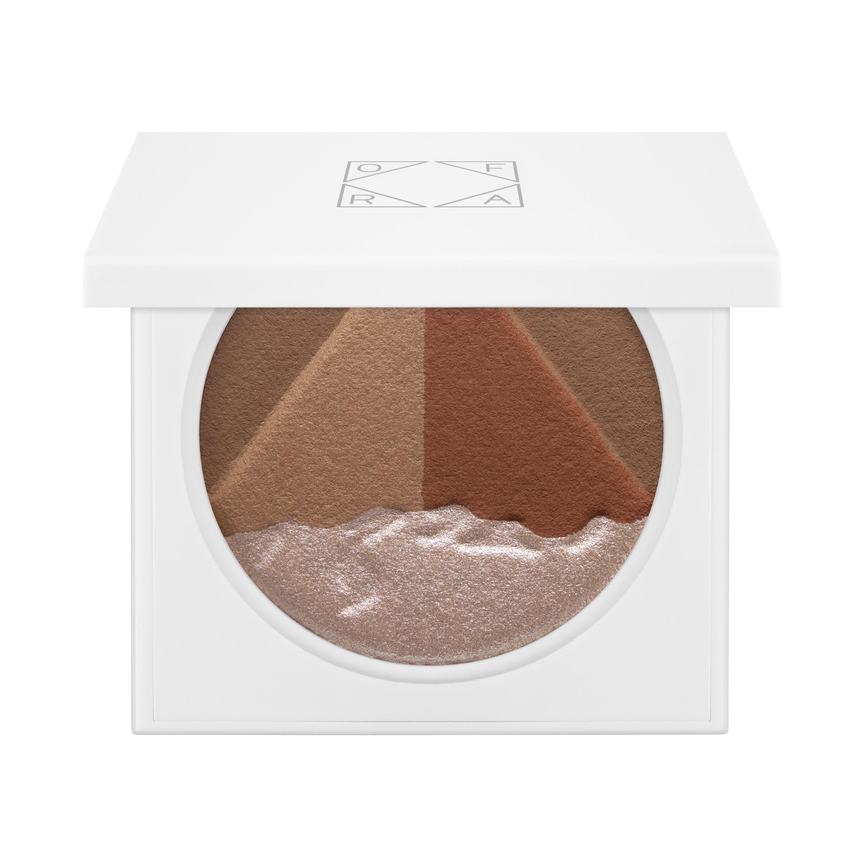 Ofra 3D Pyramid Egyptian Clay Bronzer – Contour, Bronze & Highlight