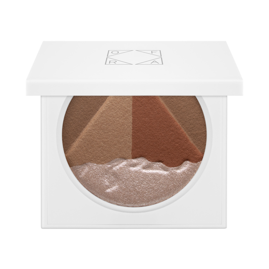 Ofra 3D Pyramid Egyptian Clay Bronzer – Contour, Bronze & Highlight