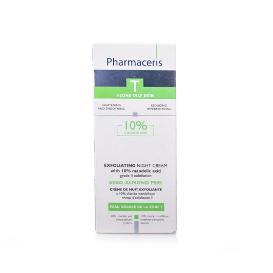 Pharmaceris T Sebo-Almond Peel Exfoliating Night Cream 10% Mandelic Acid 50 Ml